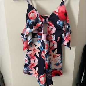 Floral Romper